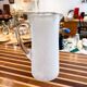 Carafe verre soufflé granité
