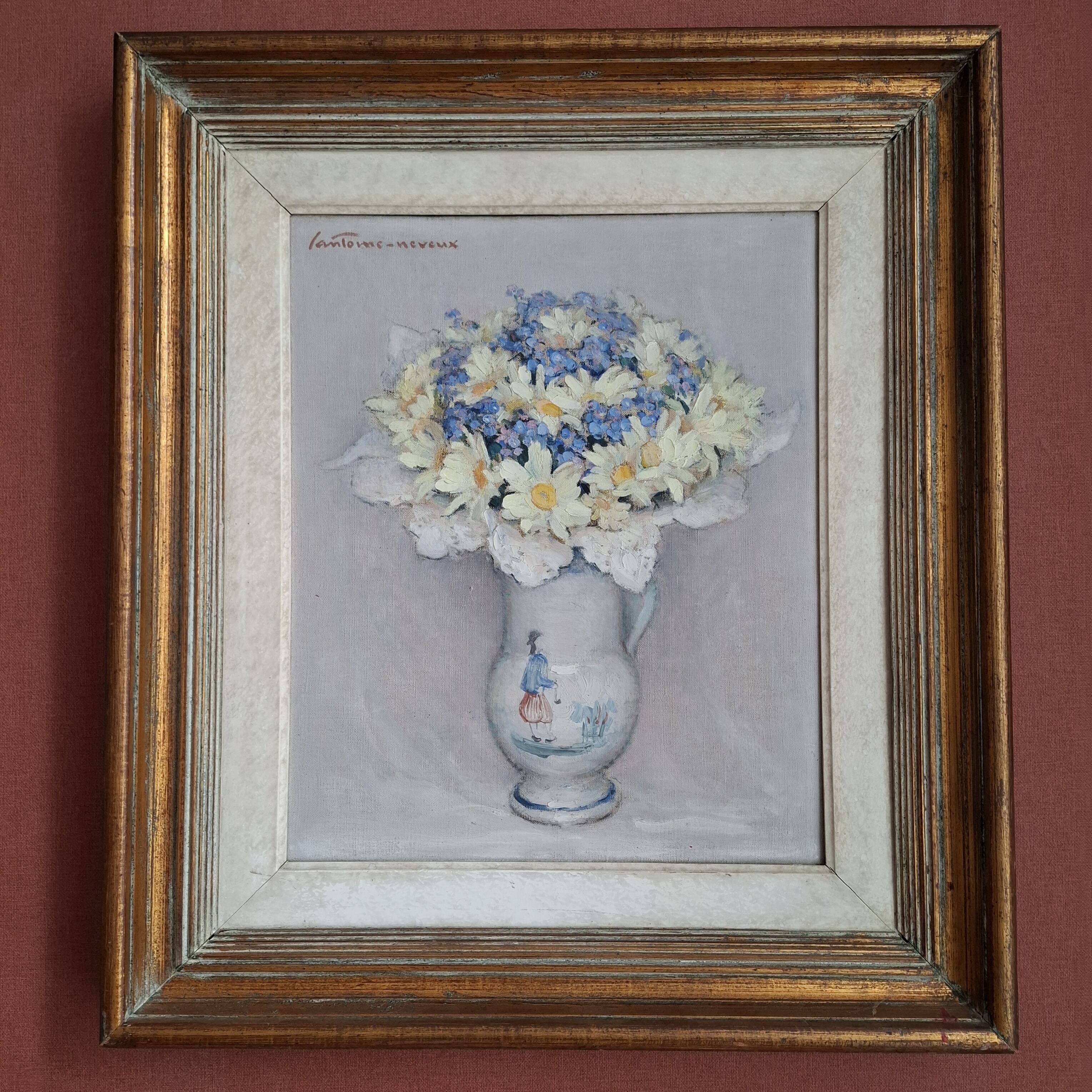 Oil on canvas by Germaine Lantoine-Neveux (1892-1978)