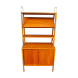 Scandinavian teak library by Bertil Fridhagen for Bodafors