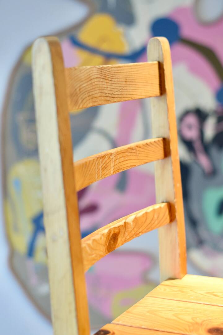 Fir tree mountain chair - France 1960