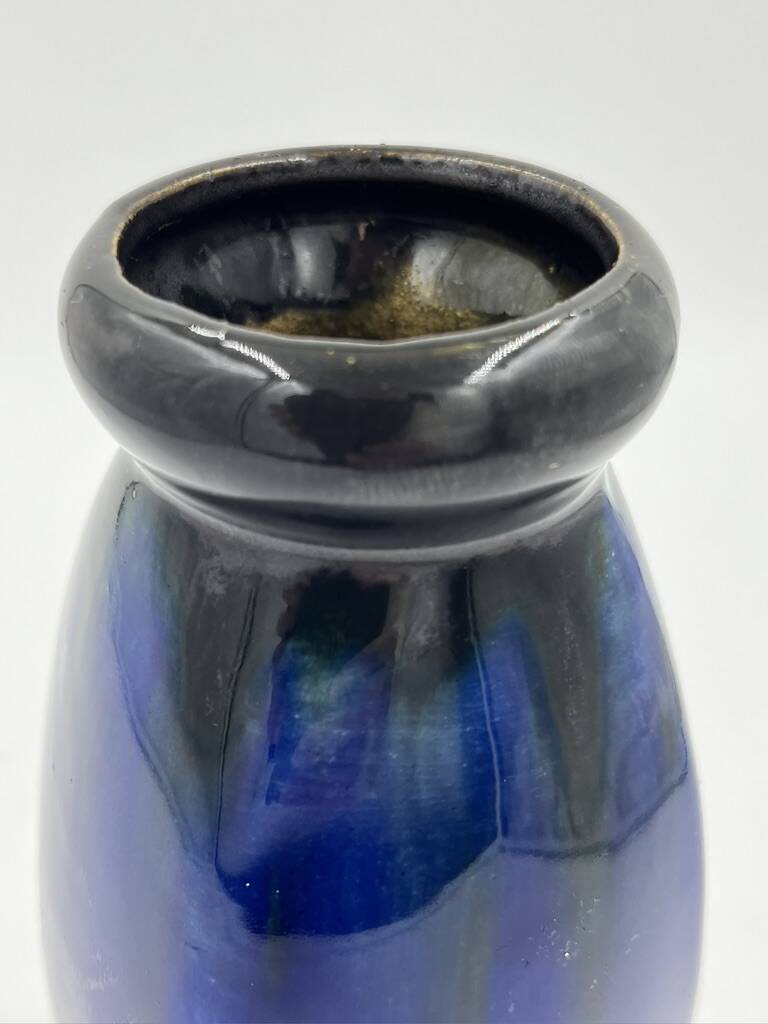 Flemish art nouveau stoneware vase