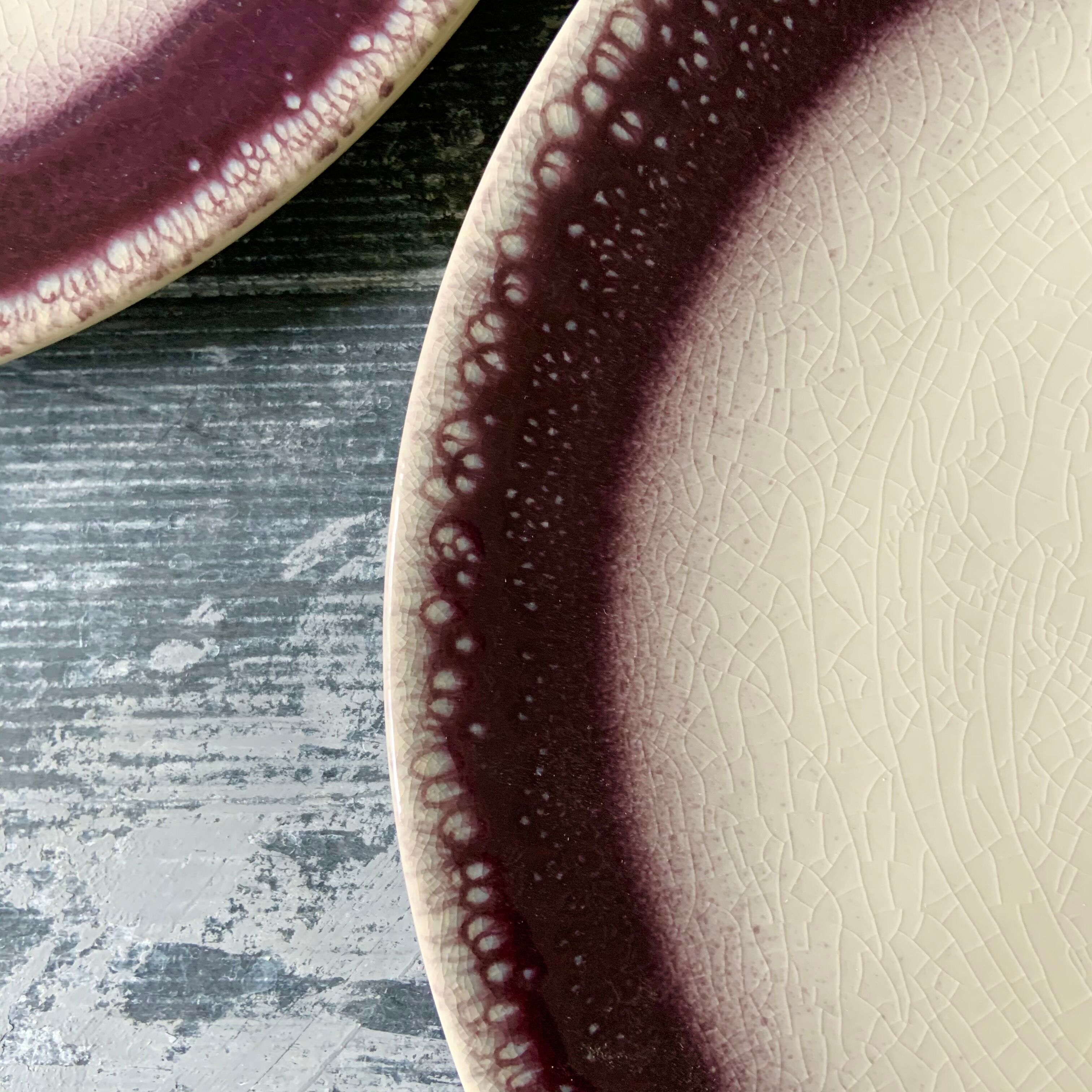 Introducing plates purple poem Jars