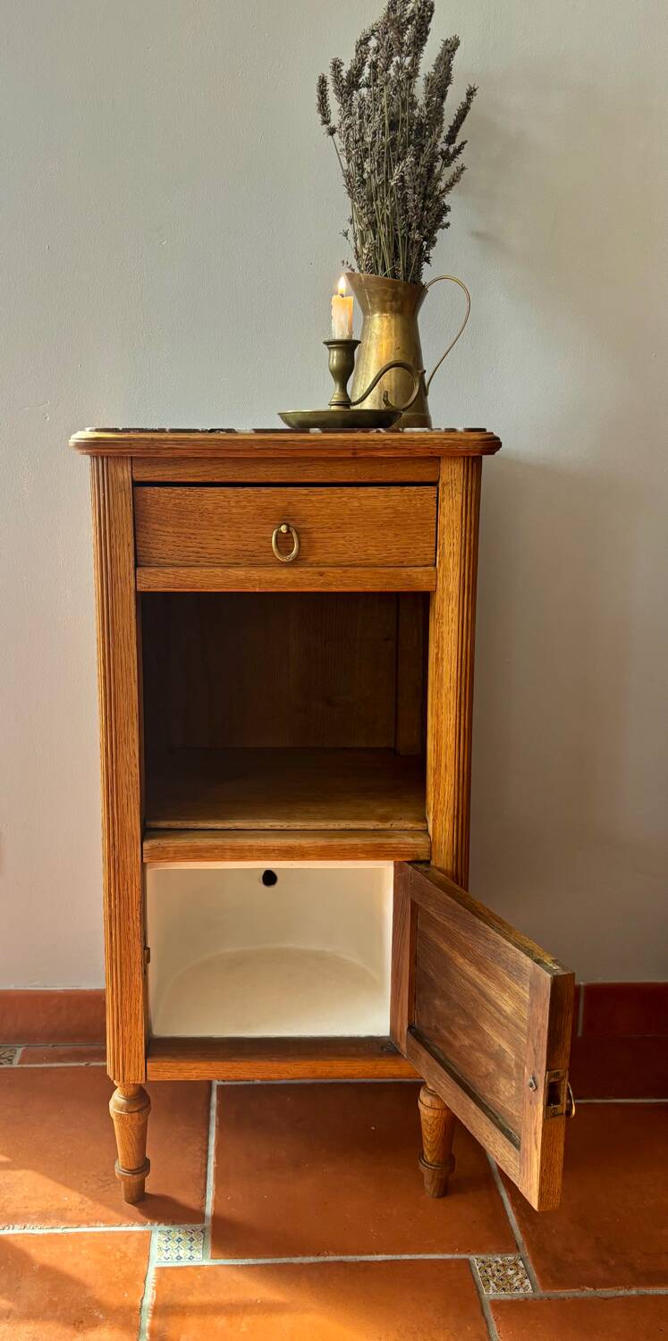 Vintage bedside table