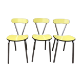 Yellow formica chairs