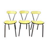 Yellow formica chairs