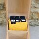 Vintage wooden plug box + alphabetical separations