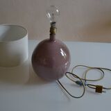 Lampe vintage céramique par Roland Zobel " Les cyclades " à Anduze