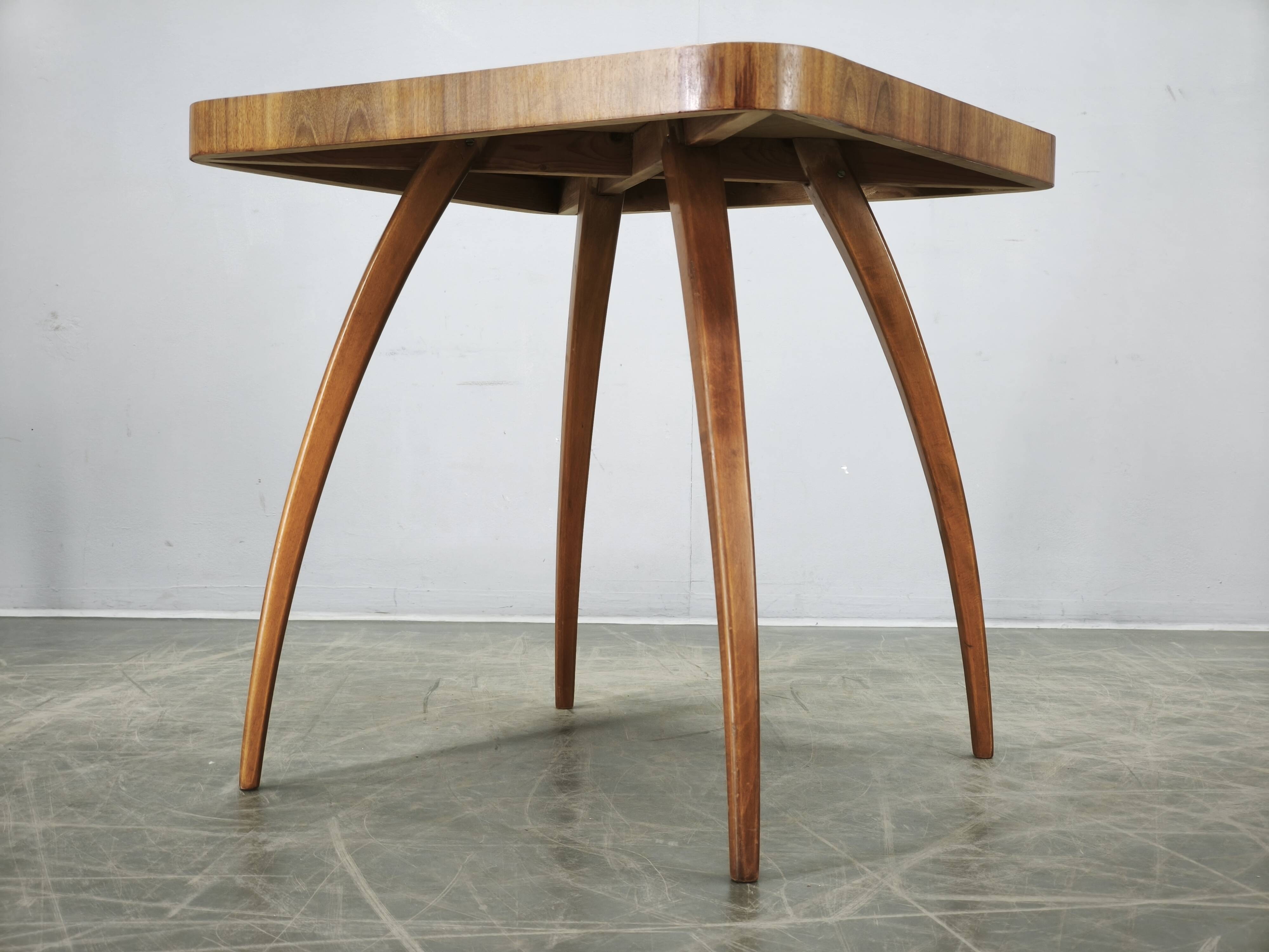 Spider Side Table by Jindřich Halabala, Czechoslovakia, 1960s