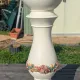 Large column vase holder with ceramic pot cache Belle Époque