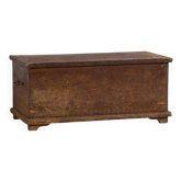 Antique chest with floral motifs (c.1920)