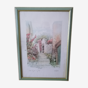 Vintage painting frame