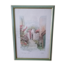 Vintage painting frame