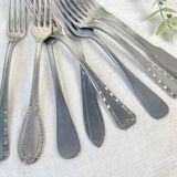 Set of 8 Vintage Mismatched Forks