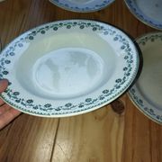 Assiettes Creuses “Georgette” Terre de Fer (6 pièces)