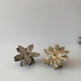 Flower candleholders