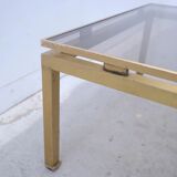 Brass coffee table by Guy Lefevre for Maison Jansen, 1960