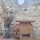 End of rattan elephant sofa