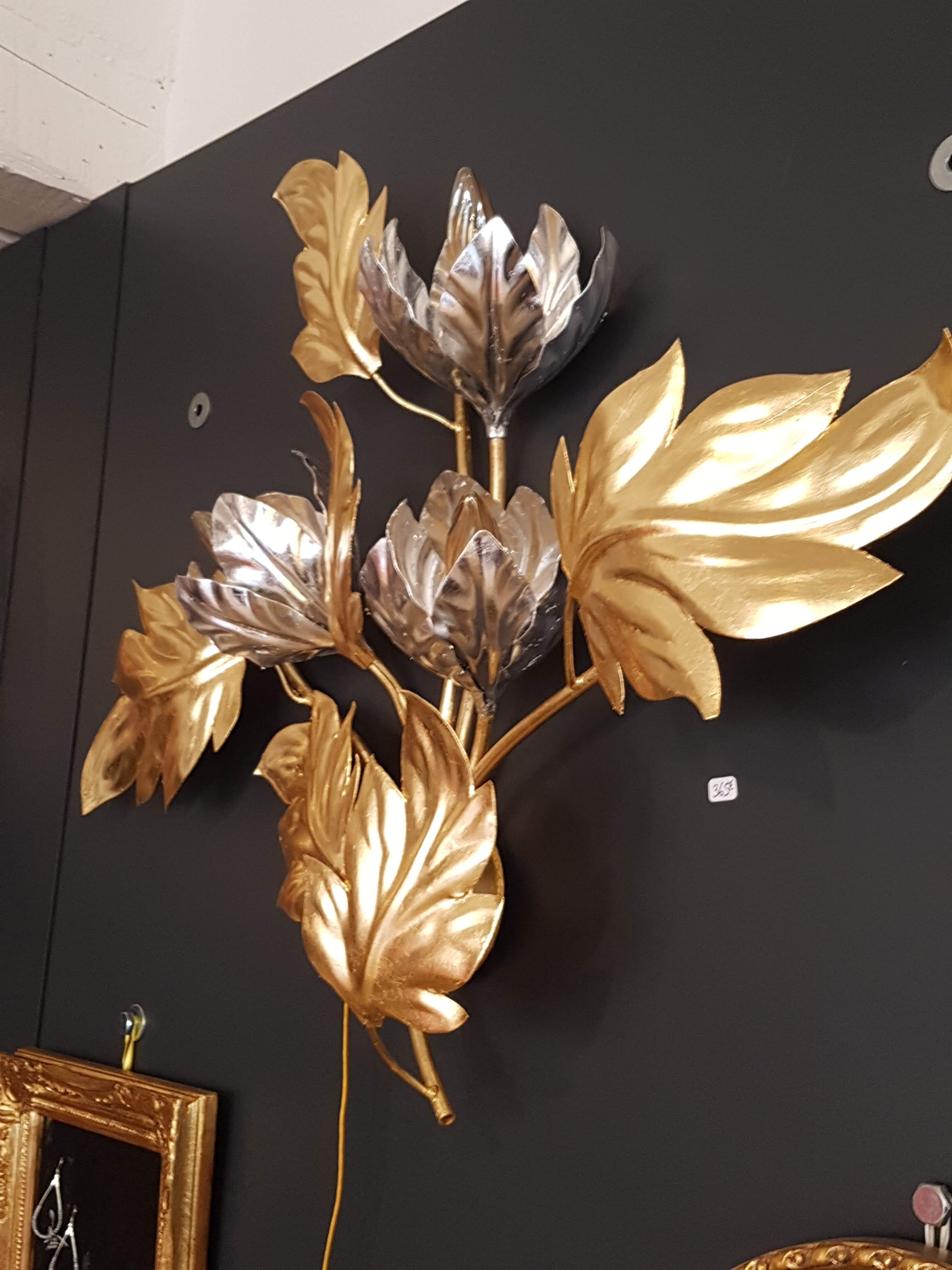 Wall light floral vintage