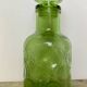 Frosted glass carafe bottle