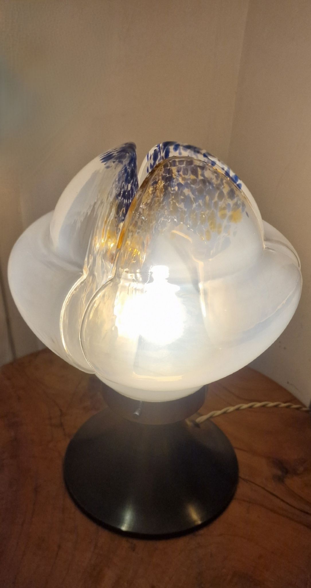 Murano Mazzega table lamp