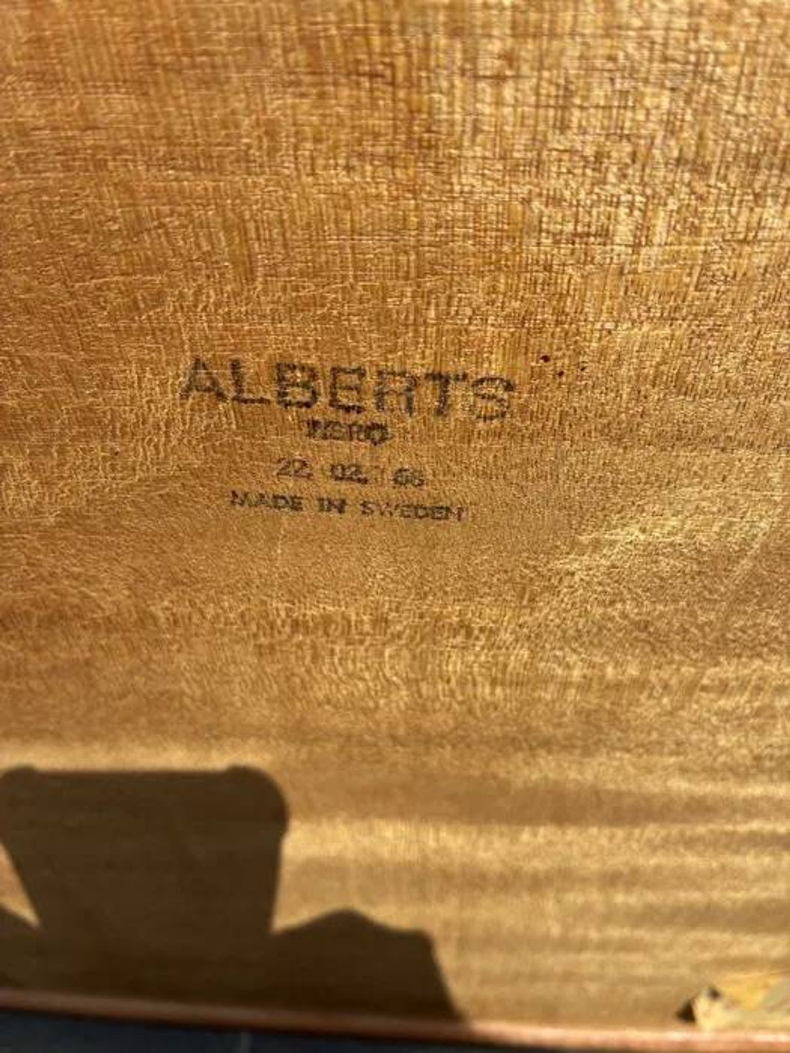 Vintage Alberts Tibro Teak Coffee Table 1960s | Albert Larsson Swedish Desi