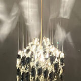 Mid-century spiral ceiling lamp by Verner Panton for Lüber AG, model SP1, Germany, 1970s, early example.