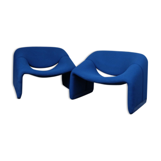 Paire de fauteuils F598 de Pierre Paulin pour Artifort