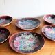 6 assiettes en céramique Morvan
