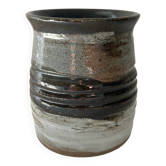 Artisanal signed plant pot