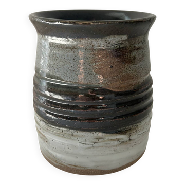 Cache pot artisanal signé