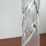 Vintage glass vase from the German Malachit series by Peill & Putzler, 1970s.