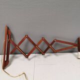 Wall lamp in teak, Denmark 1970-80s.