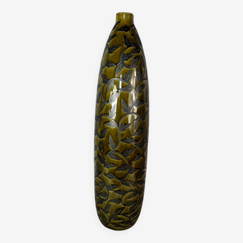 Vintage glazed ceramic vase 60/70s large model 62 cm SB
