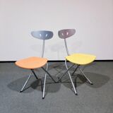 Chaises d' appoint Piu de Bonaldo, années 1990