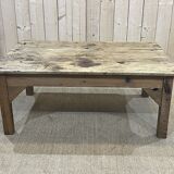 Coffee table in fir early XXth