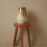 Ceramic vase signature Joseph Talbot La Borne artisanal manufacturing 50s handmade pottery