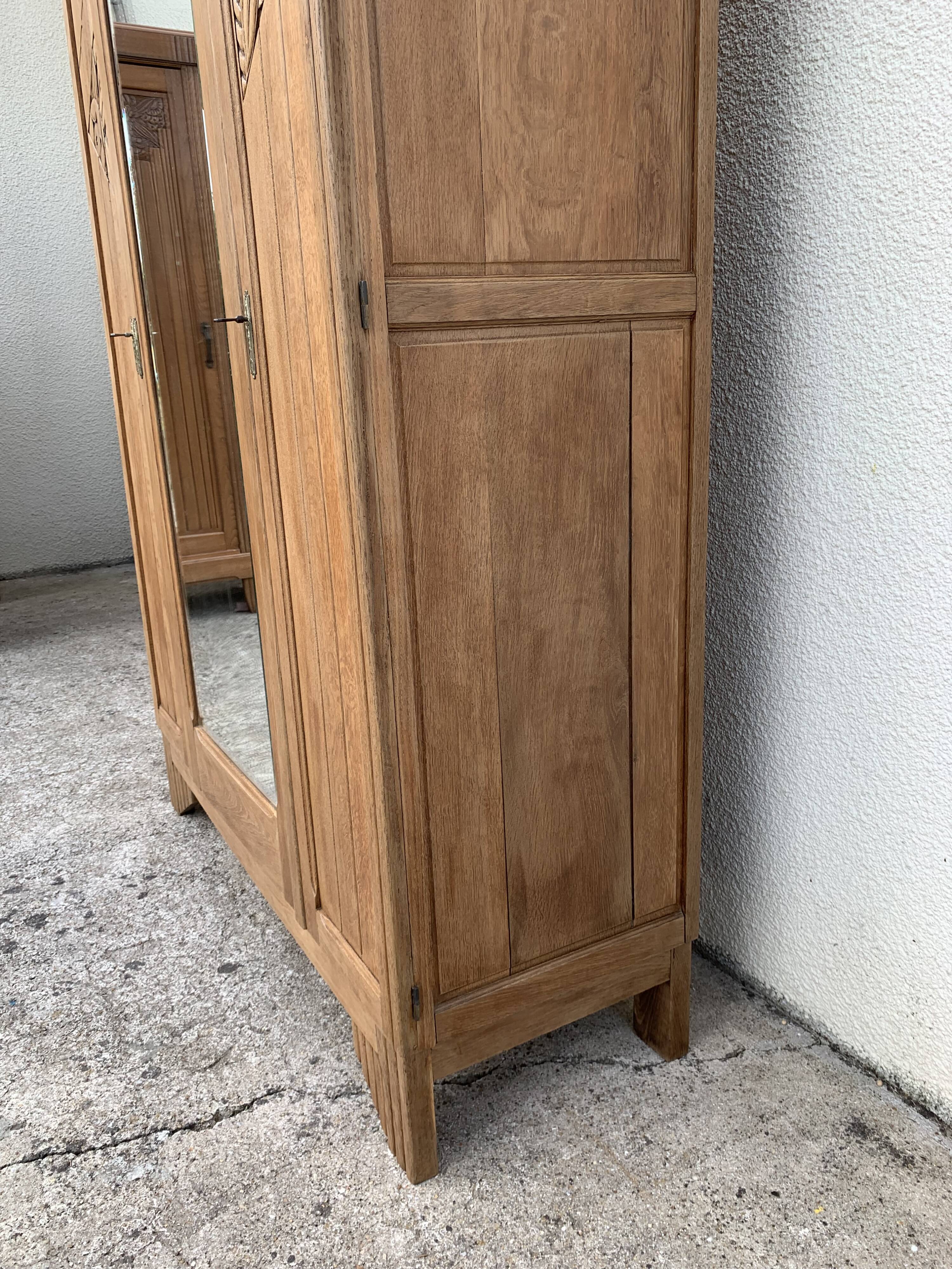 Parisian cabinet wood raw 1930