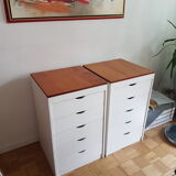 Vintage wood carpentry boxes