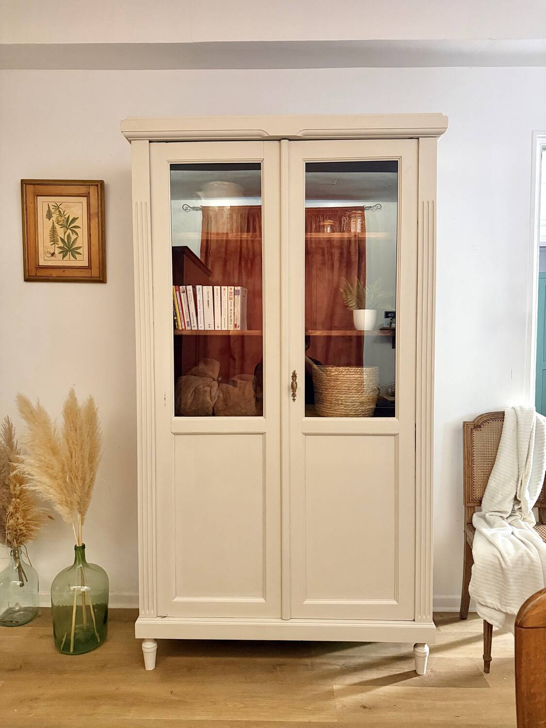 Armoire vitrine bibliothèque