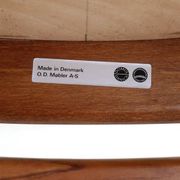 Newly upholstered O.D. Møbler / Erik Buck “Type 50” armchair / teak / mid-century / Danish modern design / Erik Buch