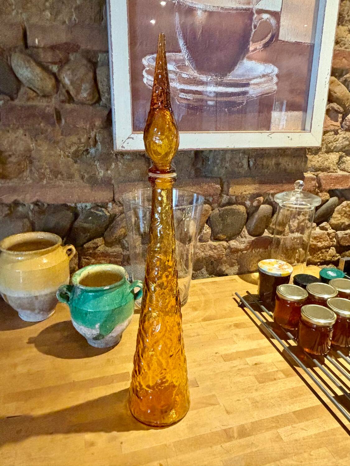 Carafe Empoli Italienne 1970