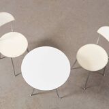 Enzo Mari Pair of Tonietta Chairs + Trevi Table for Zanotta Italy 1985
