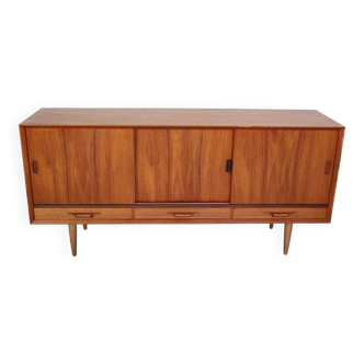 Mid- Century Modern Teak Vintage Sideboard By Højbjerg Møbelfabrik1960s, Denmark