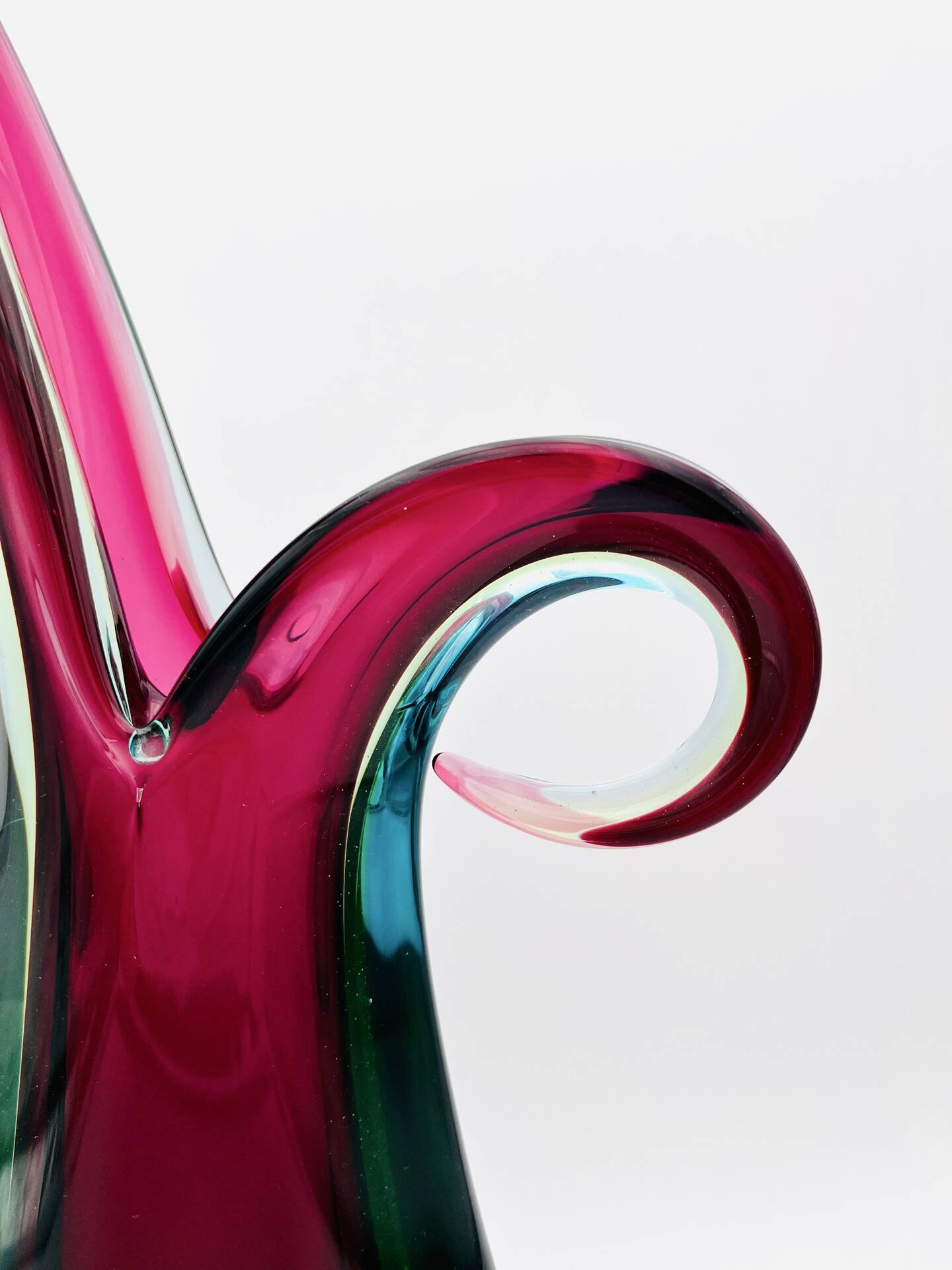 Chef-d'œuvre XXL  Murano - Ouraline - Flavio Poli - 47cm 5.2kg