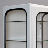 Vintage Iron And Glass Medical Cabinet, 1970s