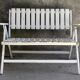 Foldable wooden garden bench - vintage 1960