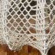 Suspension bohème vintage en crochet