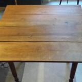 Wooden table with extensions
