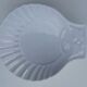 Porcelain scallop shell