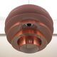 Pendant lamp, Danish design, 1980s, designer: Bent Karlby, manufacture: Lyfa